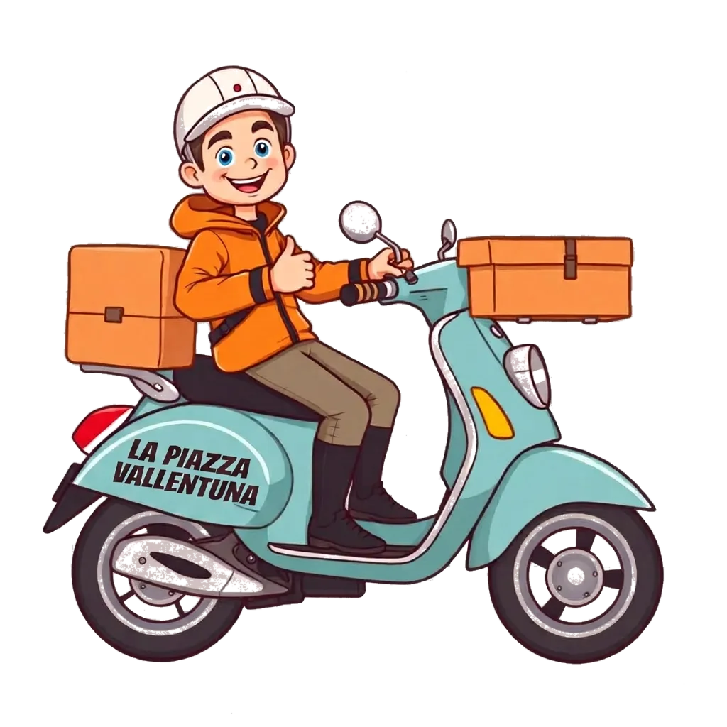 La Piazza leverans-vespa